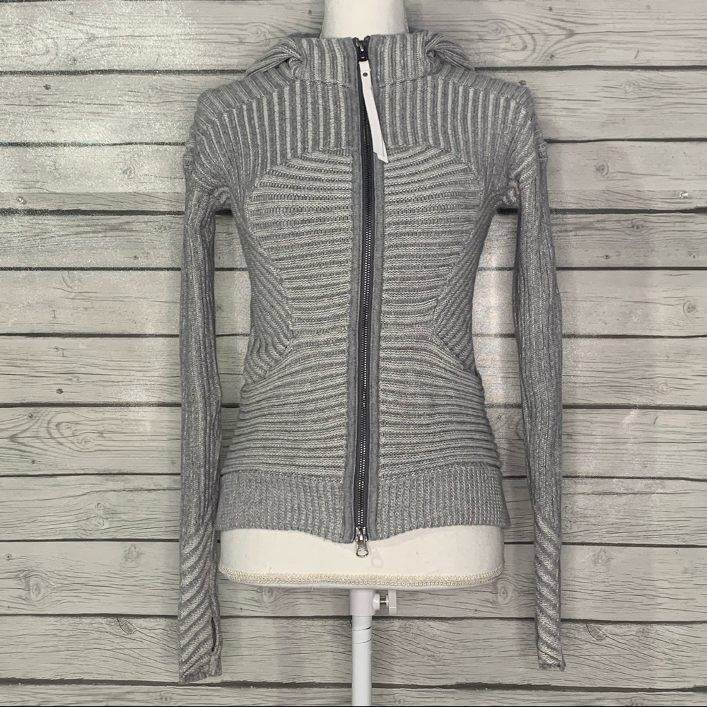 Lululemon Embrace Hoodie Knit Sweater